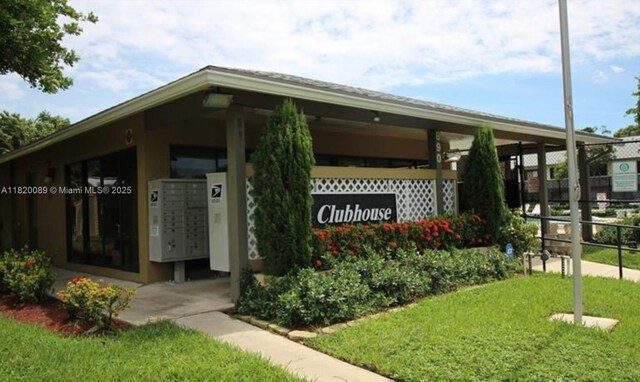 523 Trace Cir Unit 105, Deerfield Beach, FL 33441 - view of home's community featuring mail area