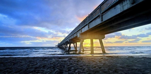 523 Trace Cir Unit 105, Deerfield Beach, FL 33441 - water view featuring local beach