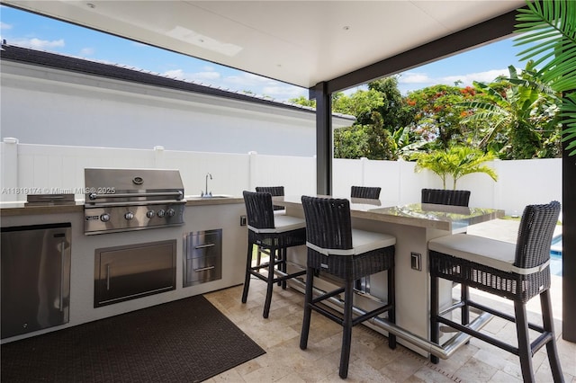 17540 SW 46th St, Miramar, FL 33029 - view of patio / terrace