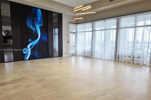17540 SW 46th St, Miramar, FL 33029 - spare room featuring a towering ceiling