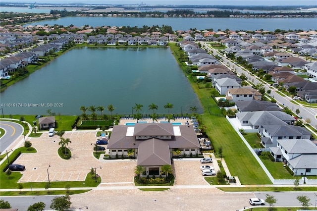 17540 SW 46th St, Miramar, FL 33029 - aerial view of residential area with a large body of water