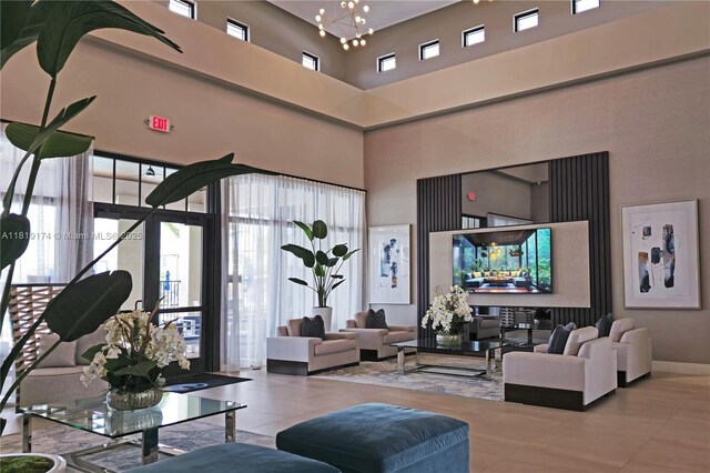 17540 SW 46th St, Miramar, FL 33029 - common area featuring a towering ceiling