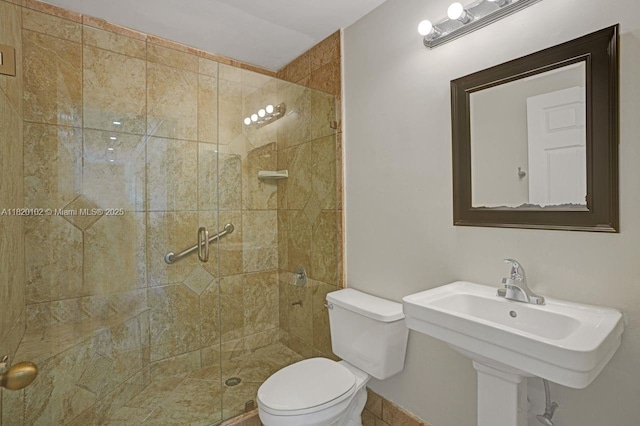 164 Granada Ave, Weston, FL 33326 - bathroom featuring toilet and a shower stall