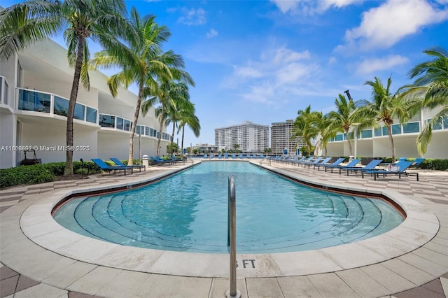 1945 S Ocean Dr Unit 2209, Hallandale Beach, FL 33009 - community pool featuring a patio area