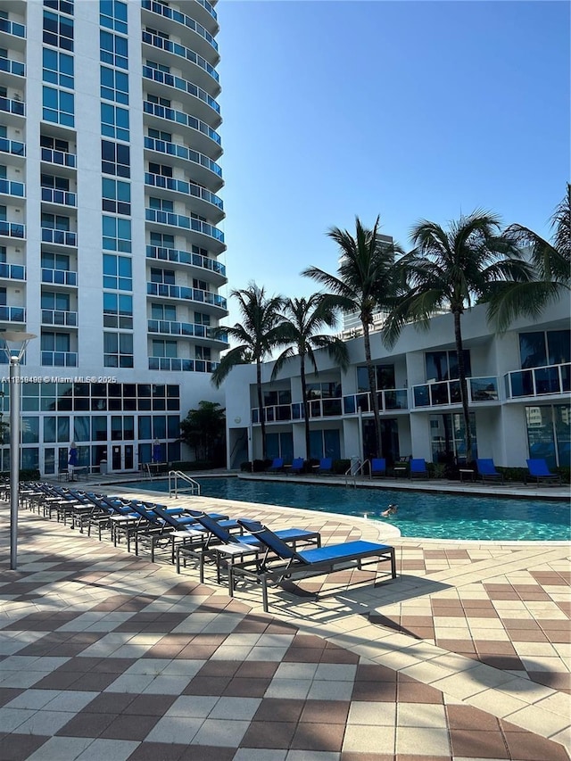 1945 S Ocean Dr Unit 2209, Hallandale Beach, FL 33009 - community pool featuring a patio area