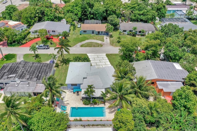 14925 NE 7th Ave, Miami, FL 33161 - aerial view of residential area featuring a pool area