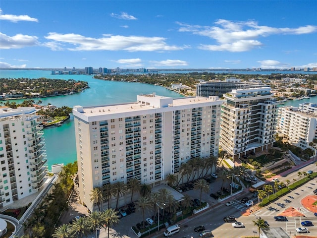 6770 Indian Creek Dr Unit 7B, Miami Beach, FL 33141 - view of urban area with a nearby body of water and apartment complex