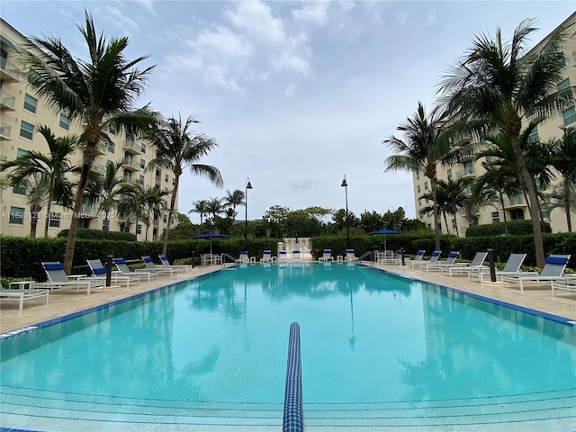 610 Clematis St Unit 721, West Palm Beach, FL 33401 - view of community pool