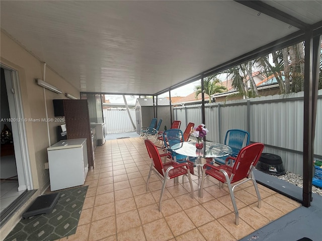 2413 W 73rd Pl, Hialeah, FL 33016 - sunroom / solarium featuring outdoor dining space and plenty of natural light