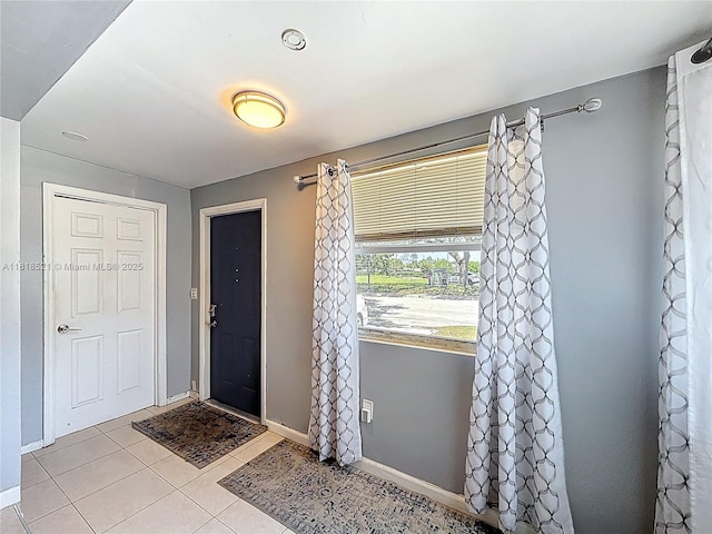 1301 SW 33rd Ter, Fort Lauderdale, FL 33312 - tiled foyer entrance with baseboards