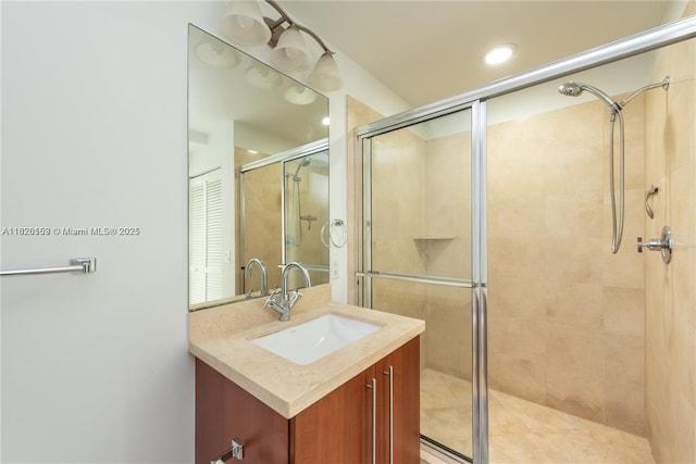 1111 SW 1st Ave Unit 3218-N, Miami, FL 33130 - full bath featuring vanity and a tile shower