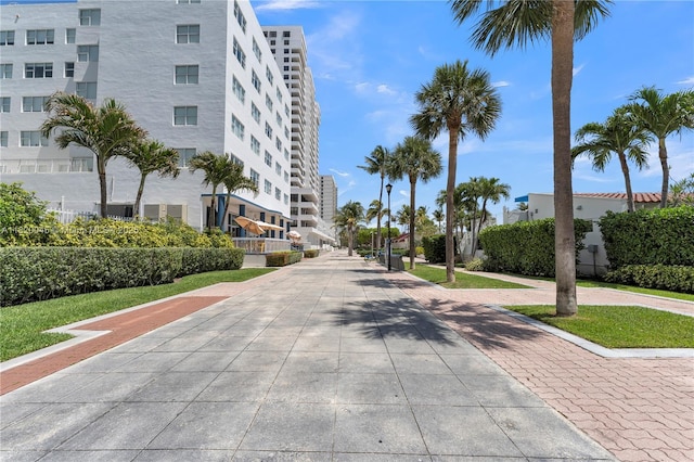 2457 Collins Ave Unit 201, Miami Beach, FL 33140 - view of concrete road