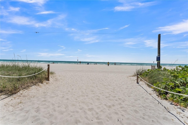 2457 Collins Ave Unit 201, Miami Beach, FL 33140 - water view with nearby beach