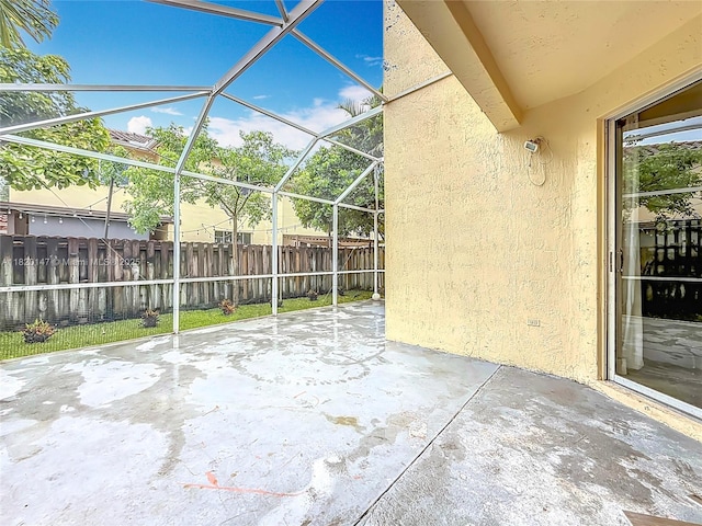 3506 SW 171st Ave, Miramar, FL 33027 - view of patio / terrace with glass enclosure