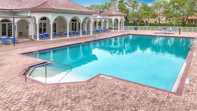 3506 SW 171st Ave, Miramar, FL 33027 - community pool featuring a patio