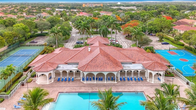 3506 SW 171st Ave, Miramar, FL 33027 - view of subject property with a pool