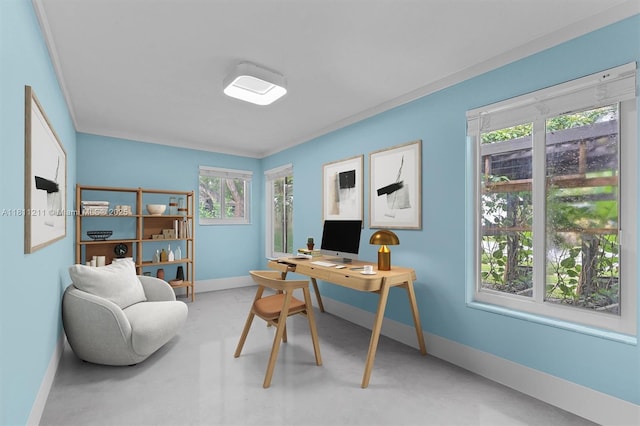 901 W Tropical Way, Plantation, FL 33317 - home office featuring baseboards