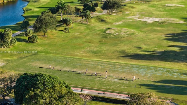 901 W Tropical Way, Plantation, FL 33317 - view of community featuring a water view and golf course view