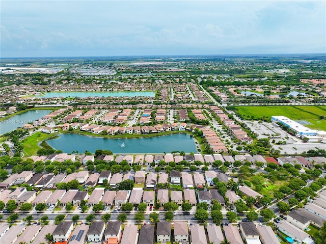 2389 NE 4th St, Homestead, FL 33033 - aerial view of residential area featuring a nearby body of water