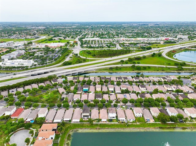 2389 NE 4th St, Homestead, FL 33033 - aerial view of property's location featuring a nearby body of water and nearby suburban area