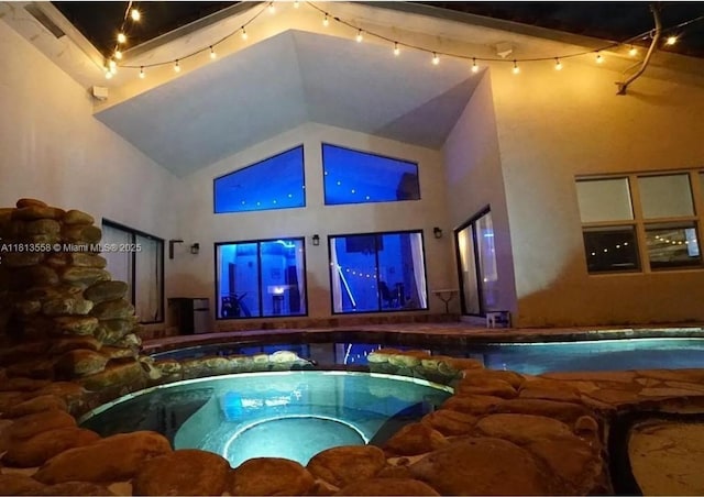 680 NW 111th Way, Coral Springs, FL 33071 - view of swimming pool featuring a pool with connected hot tub