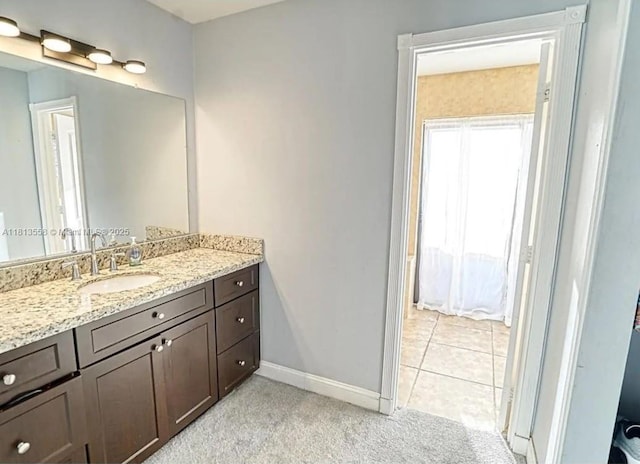 680 NW 111th Way, Coral Springs, FL 33071 - bathroom featuring vanity and baseboards