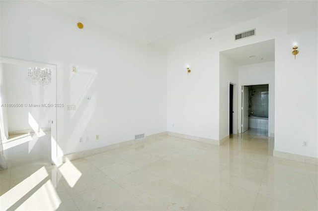 2001 Meridian Ave Unit 516, Miami Beach, FL 33139 - unfurnished room featuring light tile patterned flooring and baseboards