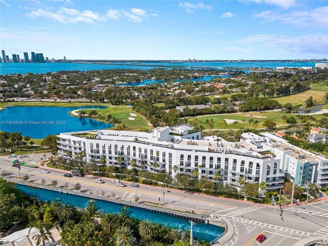 2001 Meridian Ave Unit 516, Miami Beach, FL 33139 - aerial view of a nearby body of water and a golf course