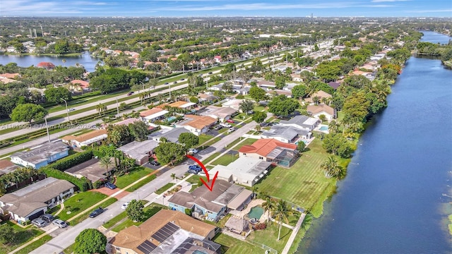 11520 NW 23rd St, Pembroke Pines, FL 33026 - aerial overview of property's location with nearby suburban area and a nearby body of water
