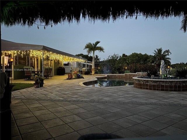 11520 NW 23rd St, Pembroke Pines, FL 33026 - outdoor pool with a patio and grilling area