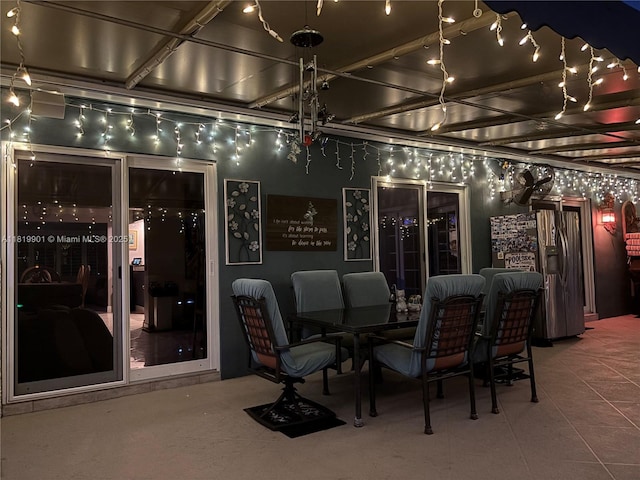 11520 NW 23rd St, Pembroke Pines, FL 33026 - view of patio / terrace featuring outdoor dining area