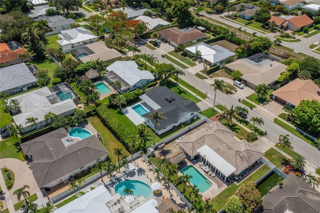 1365 SW 14th St, Boca Raton, FL 33486 - aerial view of residential area featuring a pool