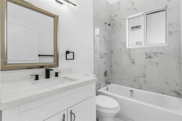 3512 2nd St W, Lehigh Acres, FL 33971 - bathroom with vanity and shower / washtub combination
