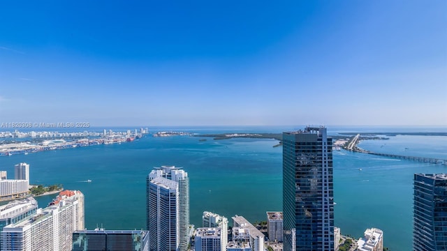 1420 S Miami Ave Unit 5304, Miami, FL 33130 - water view featuring nearby urban area