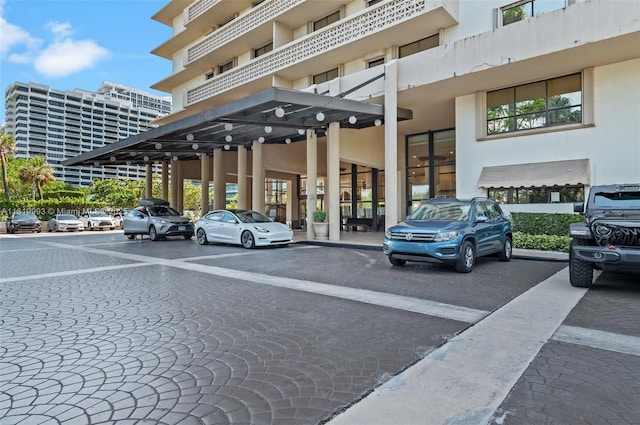 10185 Collins Ave Unit 1508, Bal Harbour, FL 33154 - view of uncovered parking lot