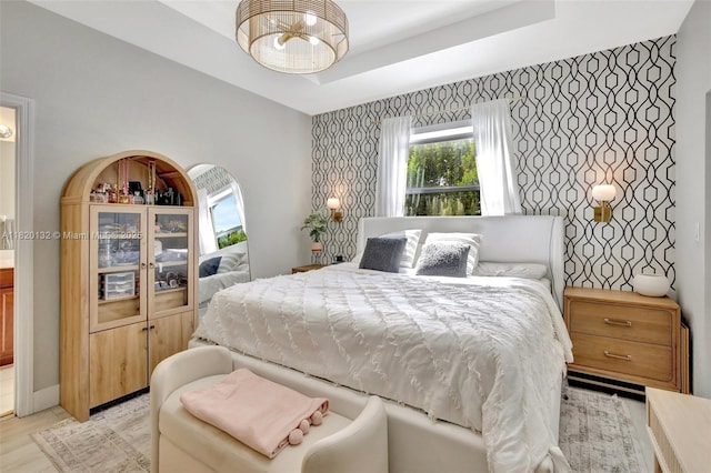 18410 NW 91st Ct, Hialeah, FL 33018 - bedroom with a chandelier