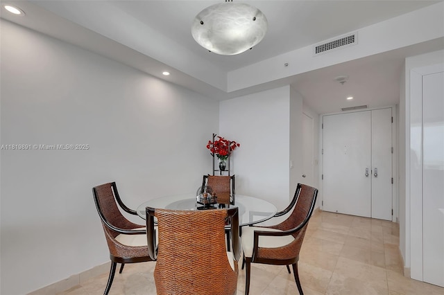 848 Brickell Key Dr Unit 1803, Miami, FL 33131 - dining area with recessed lighting