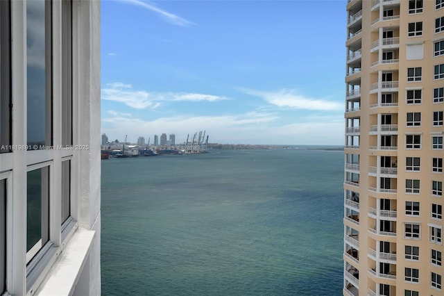 848 Brickell Key Dr Unit 1803, Miami, FL 33131 - water view with nearby urban area