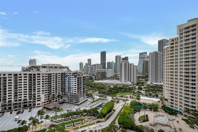 848 Brickell Key Dr Unit 1803, Miami, FL 33131 - skyline view