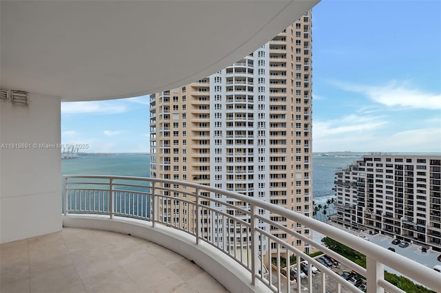 848 Brickell Key Dr Unit 1803, Miami, FL 33131 - balcony with a water view
