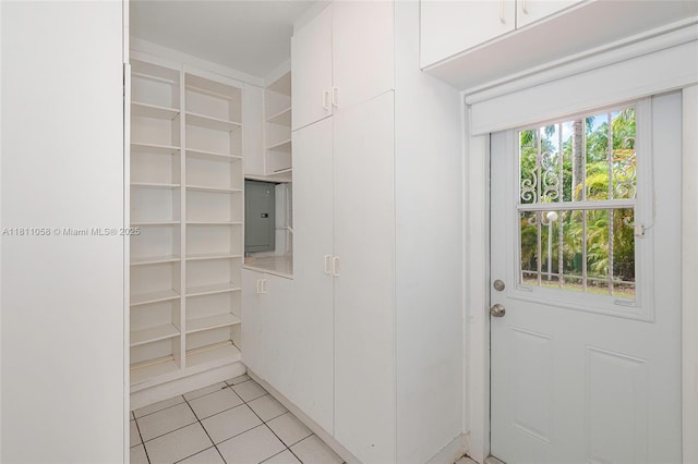8701 SW 80th St, Miami, FL 33173 - walk in closet featuring light tile patterned flooring and electric panel