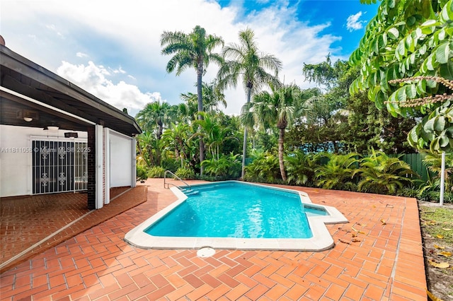 8701 SW 80th St, Miami, FL 33173 - swimming pool with a patio area