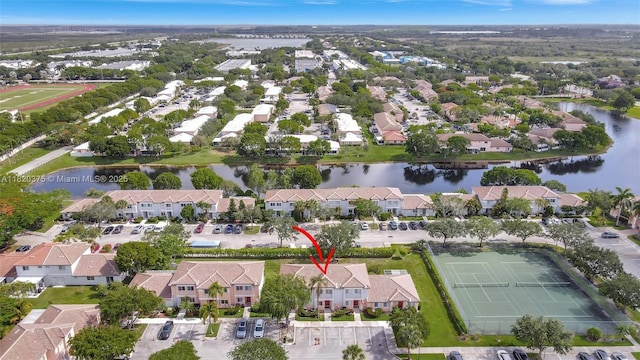 20865 NW 3rd Ln, Pembroke Pines, FL 33029 - aerial view of property's location featuring a large body of water and nearby suburban area