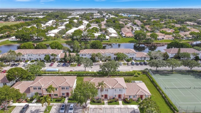 20865 NW 3rd Ln, Pembroke Pines, FL 33029 - aerial view of property and surrounding area with nearby suburban area