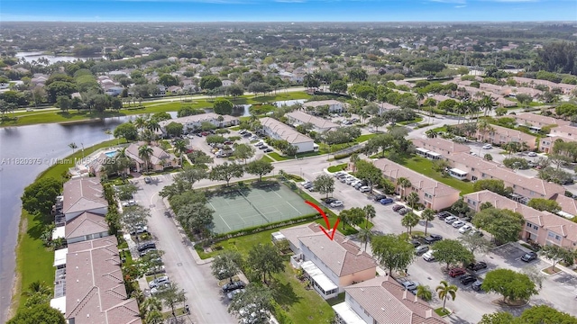 20865 NW 3rd Ln, Pembroke Pines, FL 33029 - aerial view of property and surrounding area with a large body of water and nearby suburban area