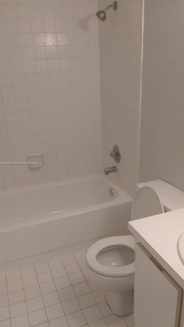 9810 Hammocks Blvd Unit 202, Miami, FL 33196 - full bath with vanity, shower / bath combination, and tile patterned flooring