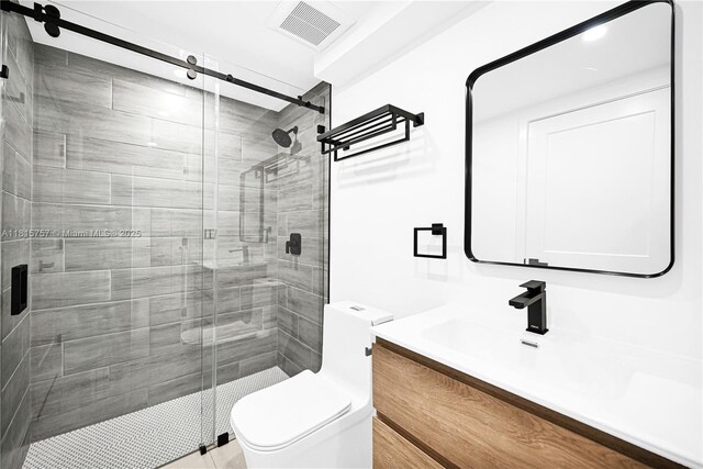 1805 SW 4th St, Miami, FL 33135 - bathroom featuring vanity and a shower stall