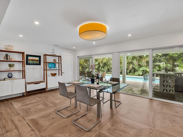 1130 NE 91st Ter, Miami Shores, FL 33138 - dining room with recessed lighting