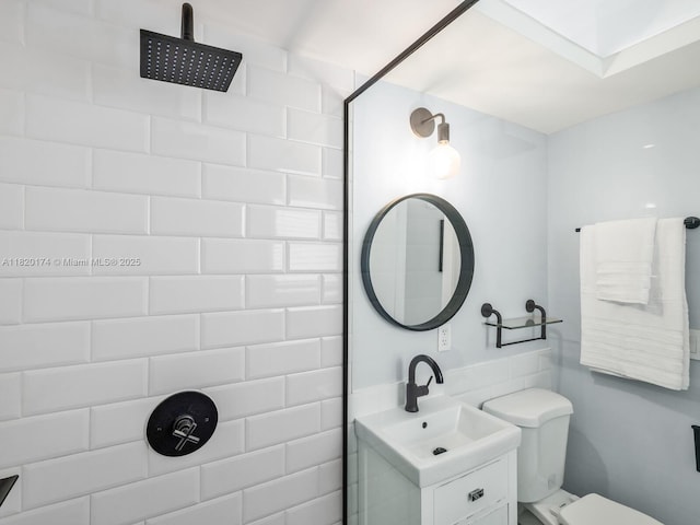 1130 NE 91st Ter, Miami Shores, FL 33138 - bathroom featuring vanity and tiled shower