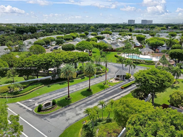 9933 NW 49th Ter, Doral, FL 33178 - aerial view of a pool area